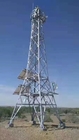 برج مخابراتی سیار زاویه سازه فولادی 20 متر - 100 متر مایکروویو