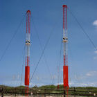 برج فولادی گالوانیزه ISO2008 9001 برای اندازه گیری باد