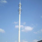 سیگنال ارتباطات Lightning protection GSM Monopole Steel Tower