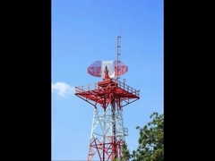 Wifi Cell Lattice Antenna Tower 4 Legs Angle Tube Angular Steel