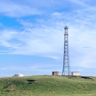 ارتباطات برج گالوانیزه داغ 20-60 متری فولادی موبایل برای انتقال سیگنال