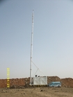 برج ارتباطی ادغام سریع تک لوله 20 - 32 متر گالوانیزه داغ