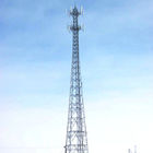 برج لوله ای فولادی 3 پایه گالوانیزه برای ارتباط از راه دور