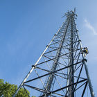 ISO9001 برج مخابراتی استیل مثلثی مثلثی