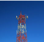 4 پایه 30 متر در ثانیه برج فولادی زاویه دار Q235 برای ارتباط از راه دور