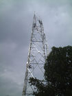 برج فولادی شبکه Wifi رادیویی Wifi 50m Vhf برای انتقال سیگنال