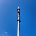 برج سلولی مونوپل گالوانیزه گرم 15 متری Q345 با چراغ