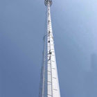 سیگنال ارتباطات Lightning protection GSM Monopole Steel Tower