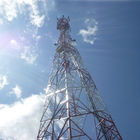 Tubular Telecom Mobile Mast 50m برج های فولادی مشبک