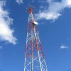 4 پایه ارتباطی مستقل از برج فولادی زاویه ای 30 متری