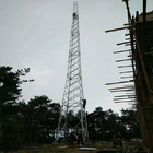 شبکه ارتباطی فولادی زاویه دار 3 پایه برج خود تکیه گاه