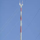دکل ارتباطی برقی برج شبکه 50 متری Guyed