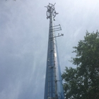 اتصال فلنج MW آنتن تک قطبی برج فولادی 80 متر