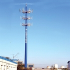 Wifi رادیویی تک قطبی خود نگهدارنده برج فولادی تک قطبی تلفن همراه 4g Telecom Bts
