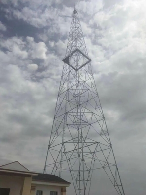 برج آنتن شبکه لوله ای فولادی 3 پایه 20 متر \ 30 متر