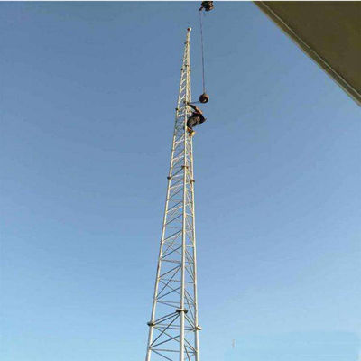 برج محافظ رعد و برق Arrester سازه فلزی زاویه ای Q235