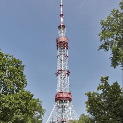 برج رادیو و تلویزیون 80 متری فولادی زاویه ای فولادی