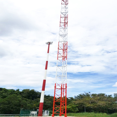 GB ANSI TIA-222-G استاندارد 3 پایه برج Q235 Q345 60 متر